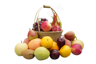 各种水果果篮