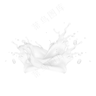 牛奶奶花飞溅喷溅