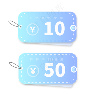 电商标签优惠券