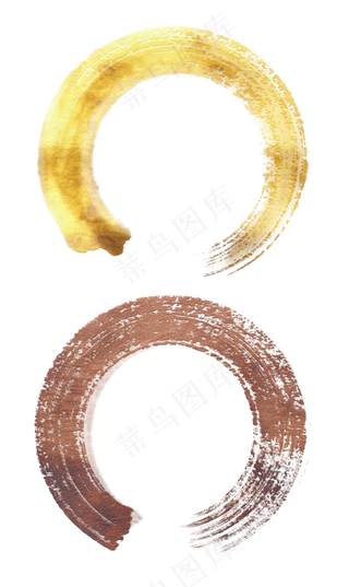 黄金金箔玫瑰金墨圈金圈,免抠元素