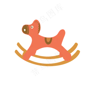 儿童节木马玩具