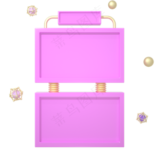 c4d粉色情人节520表白节电