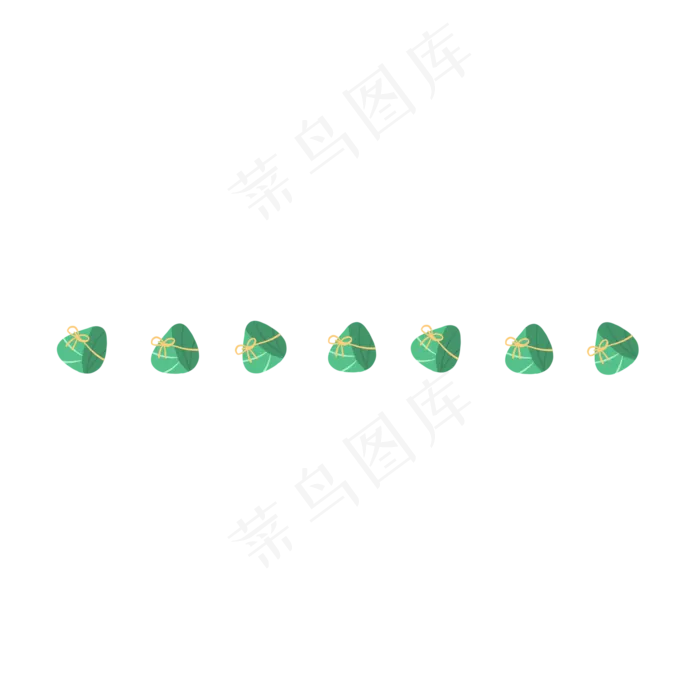 端午节粽子分割线(2000X2000(DPI:300))psd模版下载