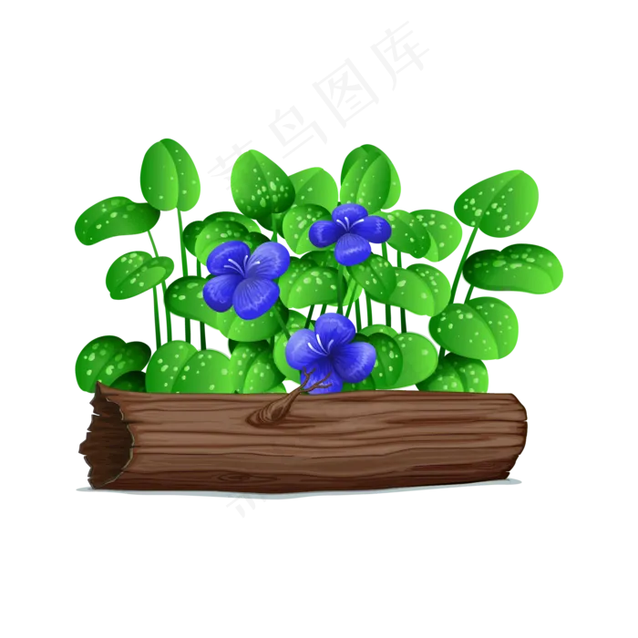 植物花草观景花(2500X2500(DPI:300))ai矢量模版下载