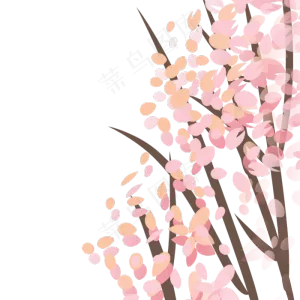 粉色植物枝条下载