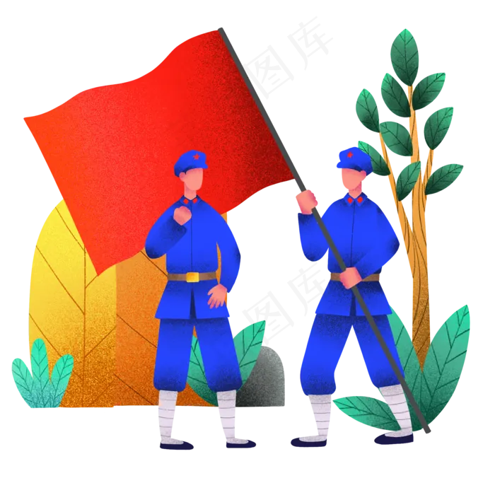 建党节红色革命(2000X2000(DPI:300))psd模版下载