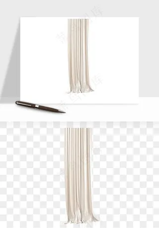 窗帘幕布帷幕png免抠