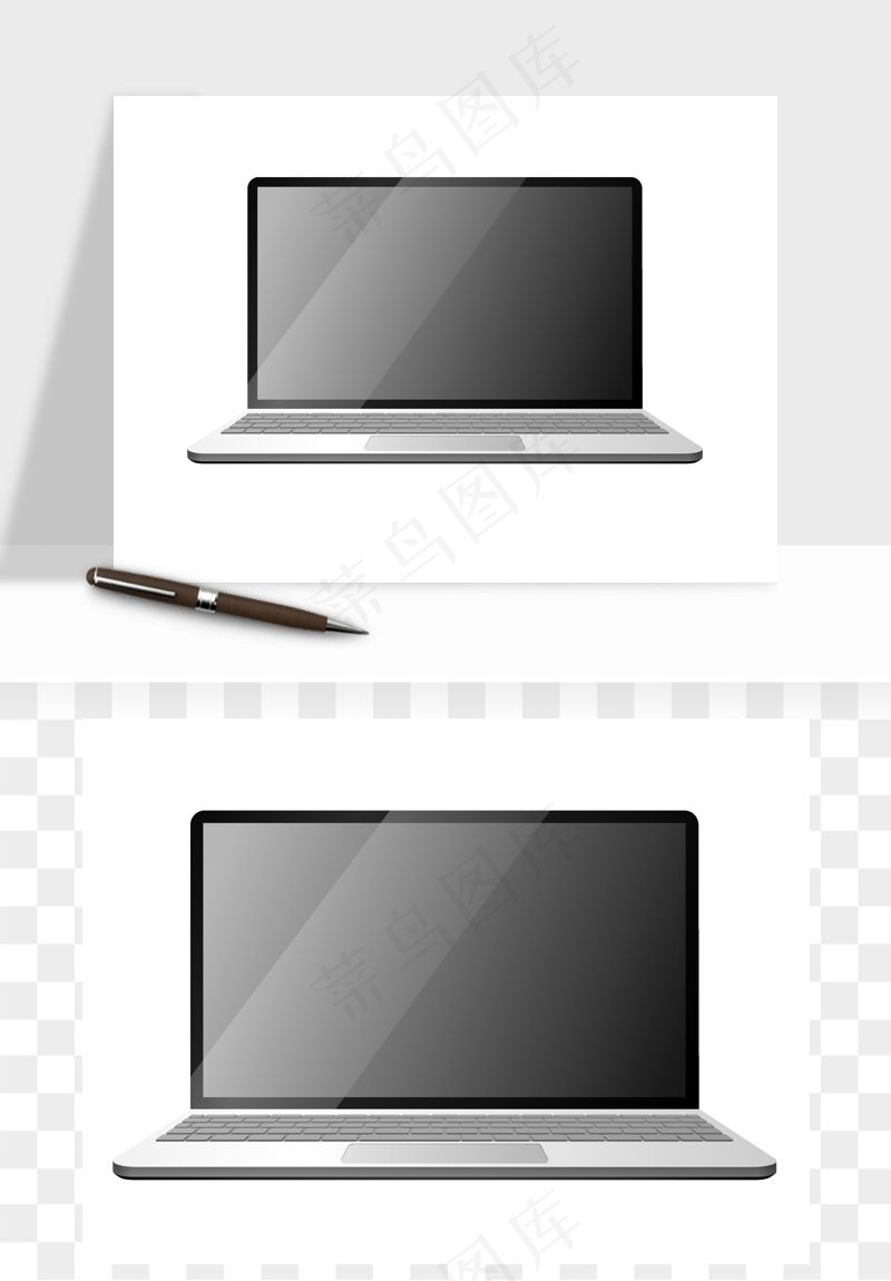 电脑科技产品png免抠