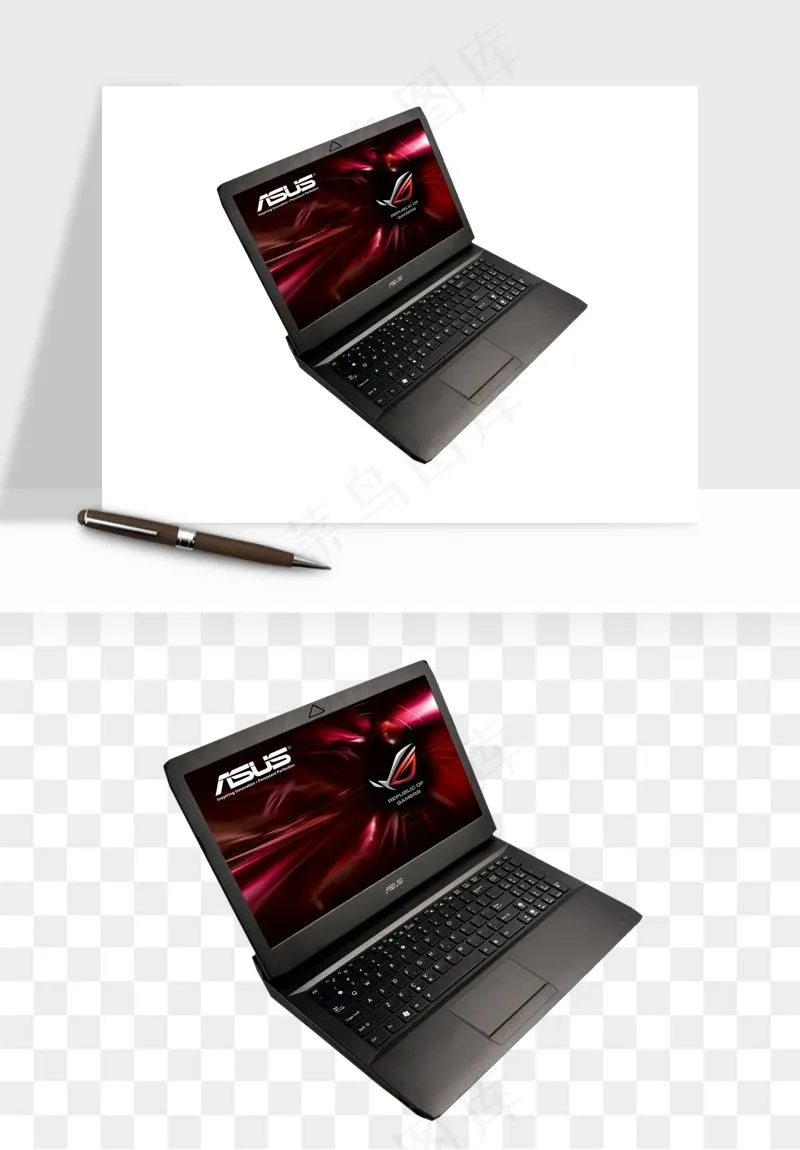 电脑笔记本平板png免抠