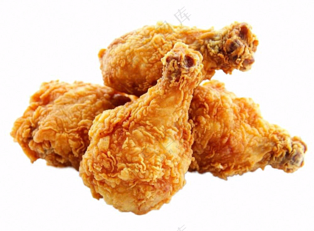 炸鸡鸡腿摄影图免抠
