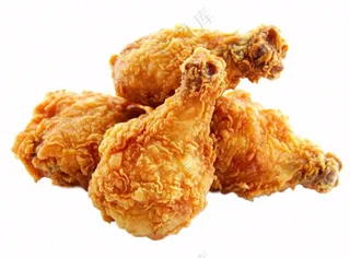 炸鸡鸡腿摄影图免抠