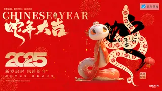 横版春节海报2025蛇年海报新春海报2025海报2025新年海报