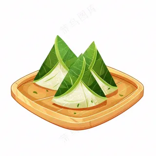 端午节粽子美食插画免抠