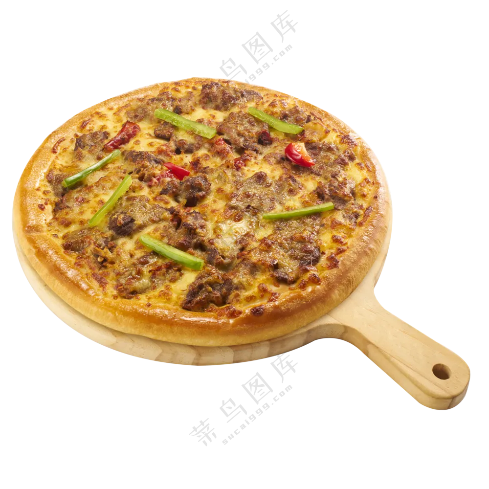香辣牛肉披萨