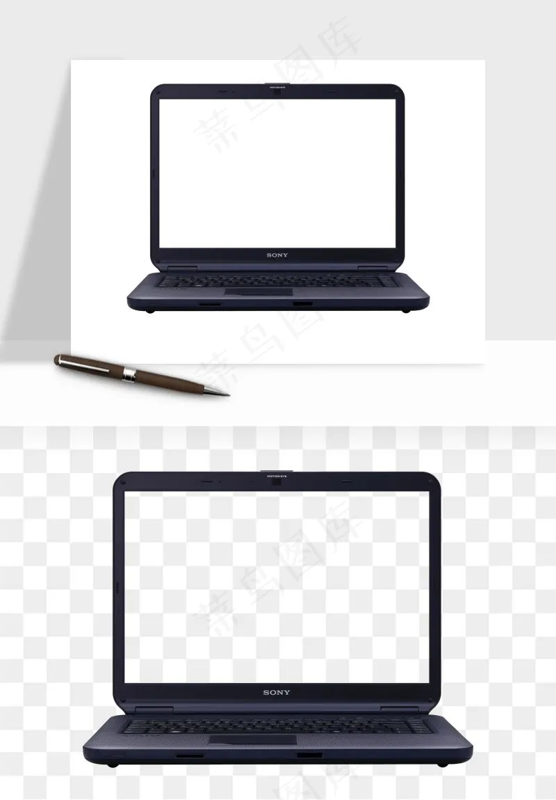 电脑笔记本平板png免抠