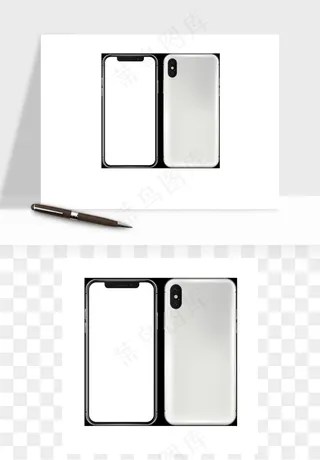 手机边框模型矢量png免抠