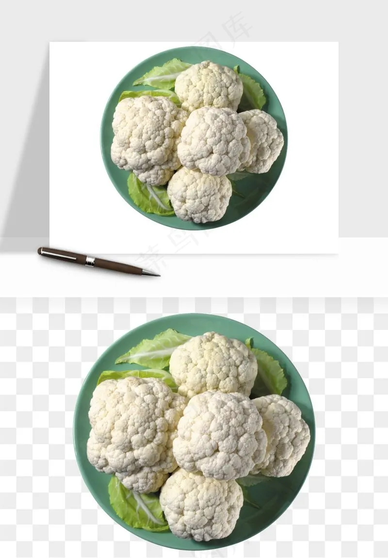 花菜椰菜花蔬菜png免抠