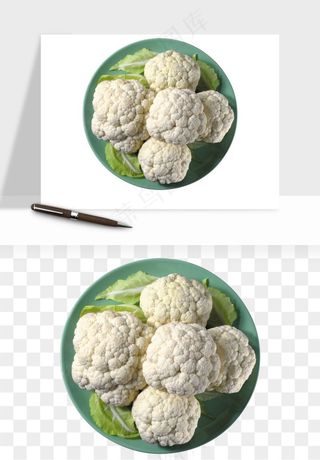 花菜椰菜花蔬菜png免抠