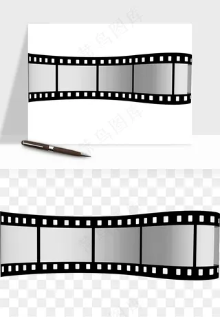 电影黑胶胶片png免抠