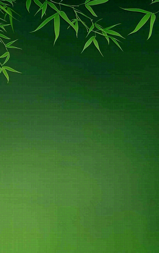 端午佳节竹子插画中国风绿色清雅静背景