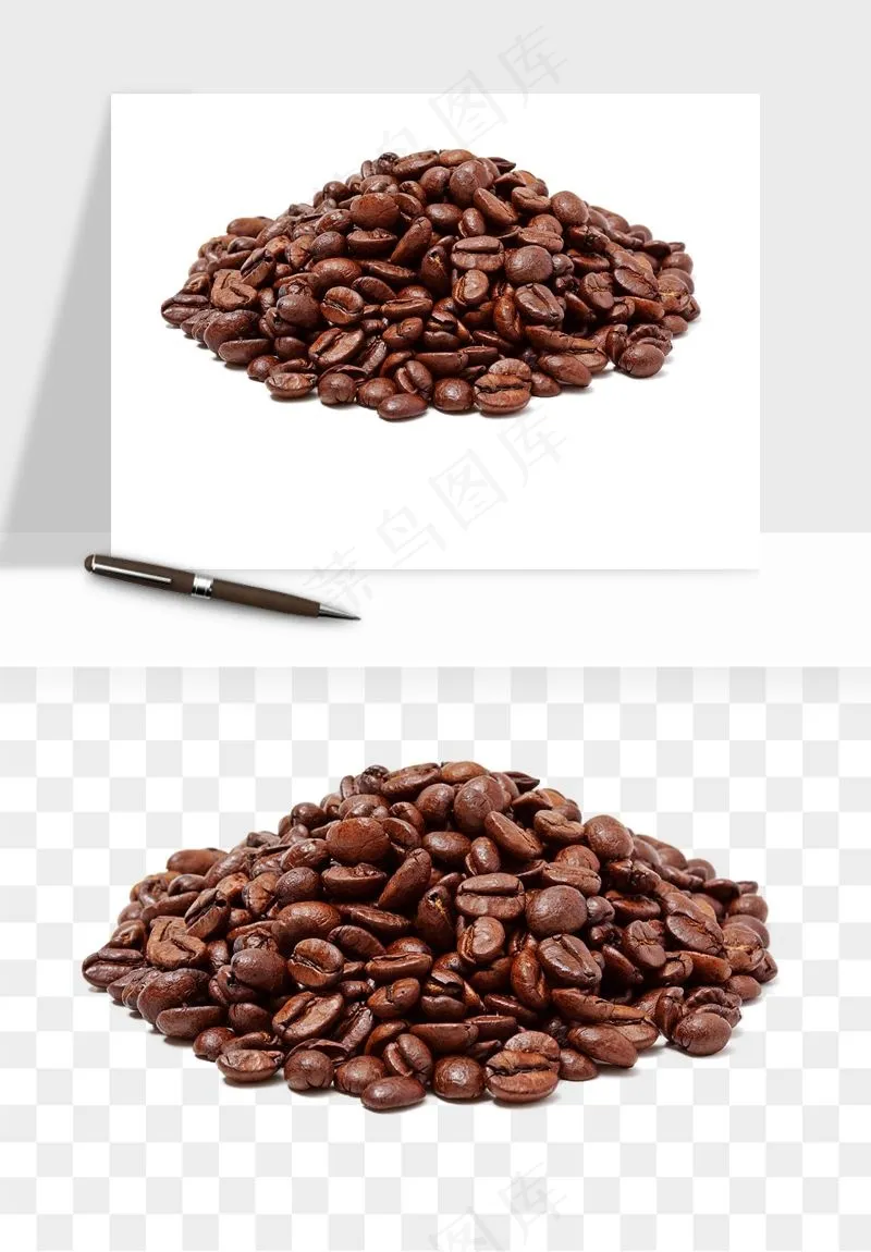 咖啡豆png免抠