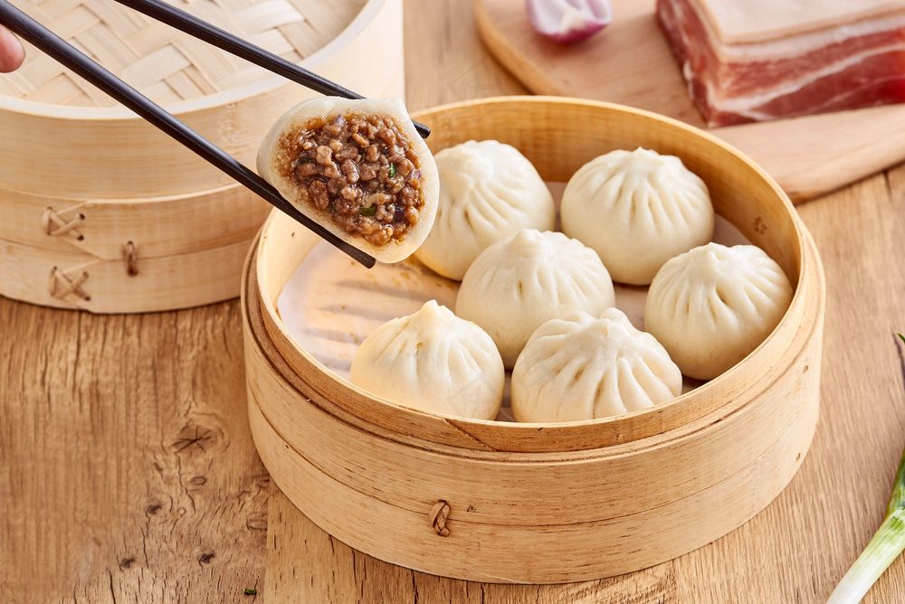 小笼包美食图片