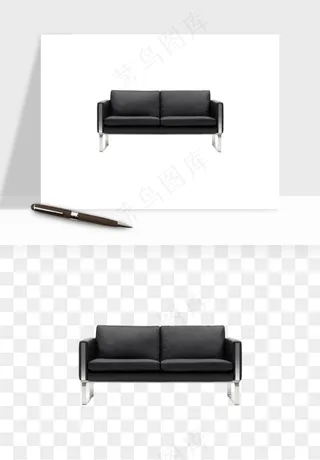 现代沙发家具png免抠
