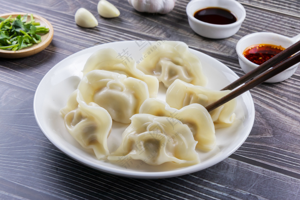 水饺摄影图片 (1)