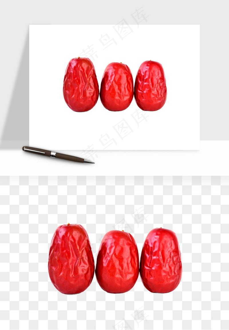 红枣大枣png免抠