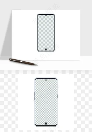 手机边框模型矢量png免抠