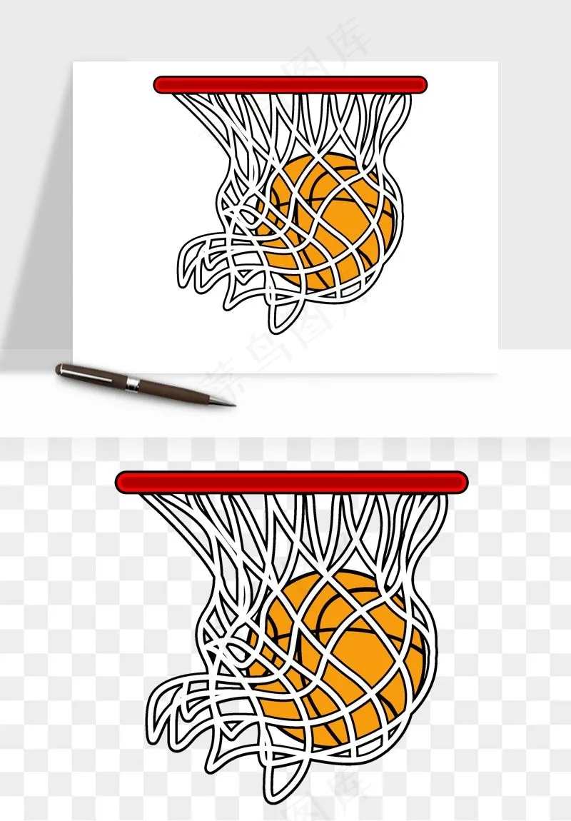 篮球篮球架png免抠