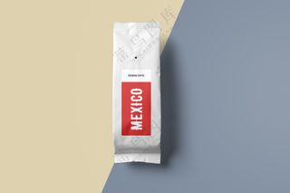 咖啡豆纸袋包装标签样机超市品牌vi提案PS模板16