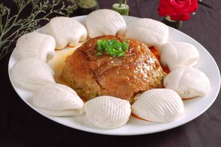 蒸菜荷叶粉蒸肉