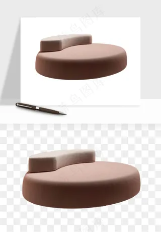 现代沙发家具png免抠