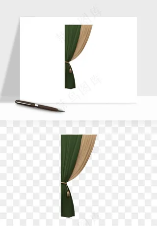 窗帘幕布帷幕png免抠