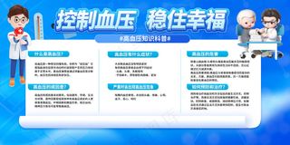 预防高血压养生活动宣传海报