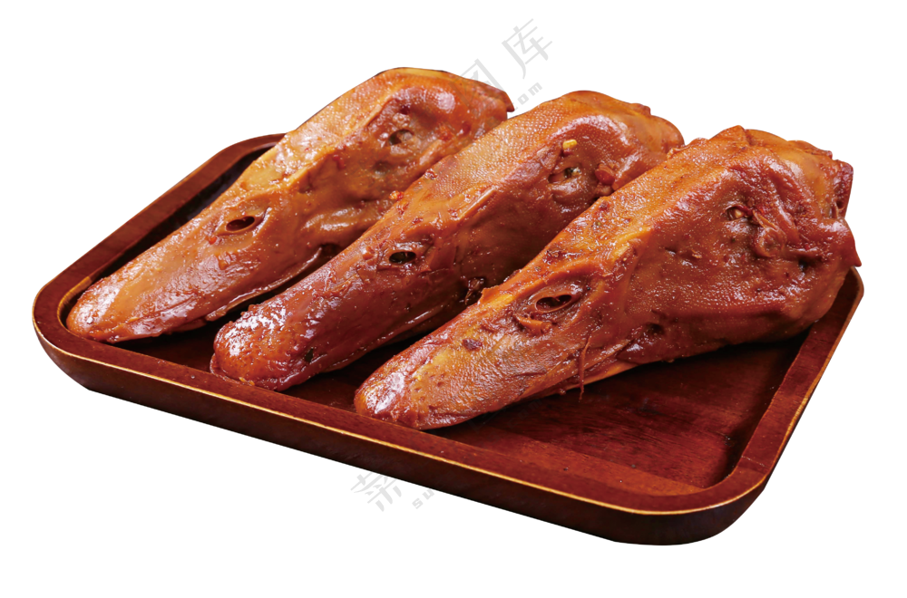 麻辣鸭头免抠元素