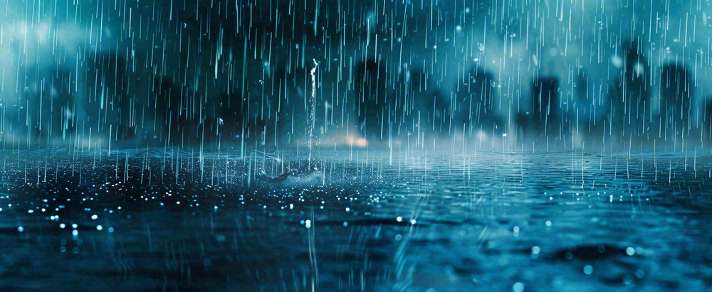 暴雨预警暴雪预警通知公告背景