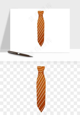 卡通领带png免抠