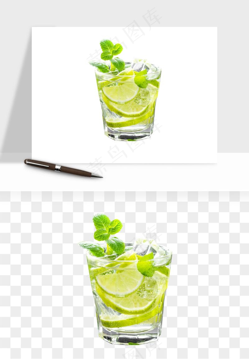 冷饮品果汁饮料png免抠图