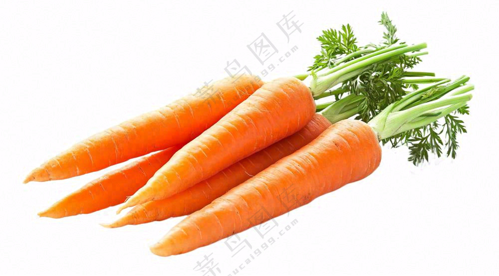 新鲜胡萝卜蔬菜免抠