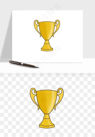 荣誉奖杯冠军金奖png免抠