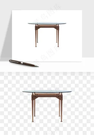 现代时尚桌子家具png免抠