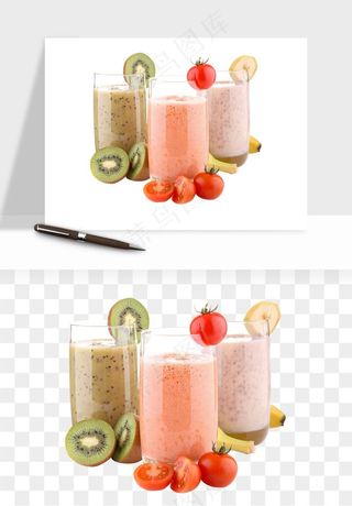冷饮品果汁饮料png免抠图