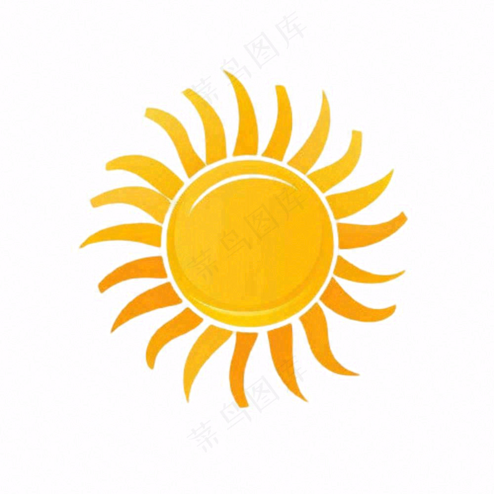 太阳天气卡通免抠