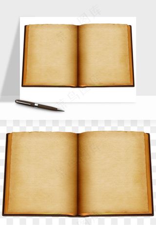 翻开书籍打开书本png免抠