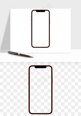 手机样机边框元素png免抠