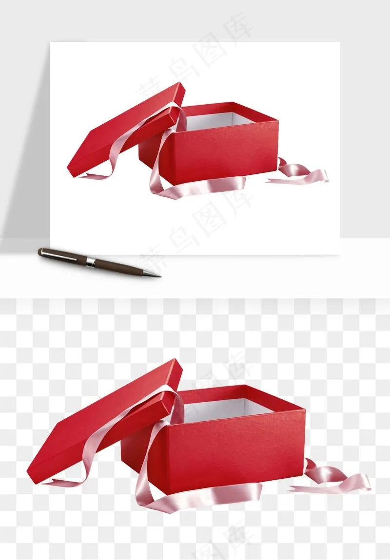 礼盒礼物png免抠