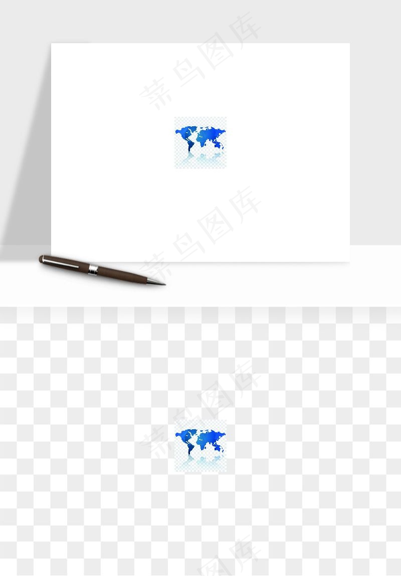 世界地图矢量png免抠