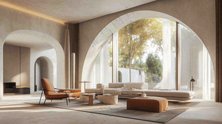 家装家居设计简约风室内装修摄影图